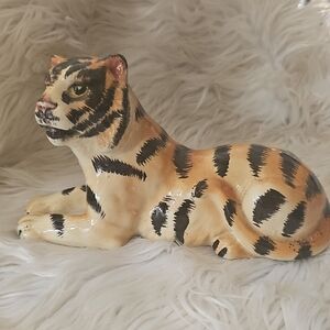 Ceramic Tiger Figurine